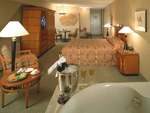 Luxor spa suite in Las Vegas
