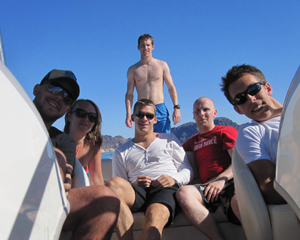 Boat Lake Mead in Las Vegas