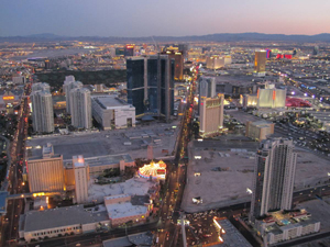 Las Vegas Strip sunset