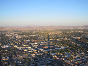 View Las Vegas Strip Sunset